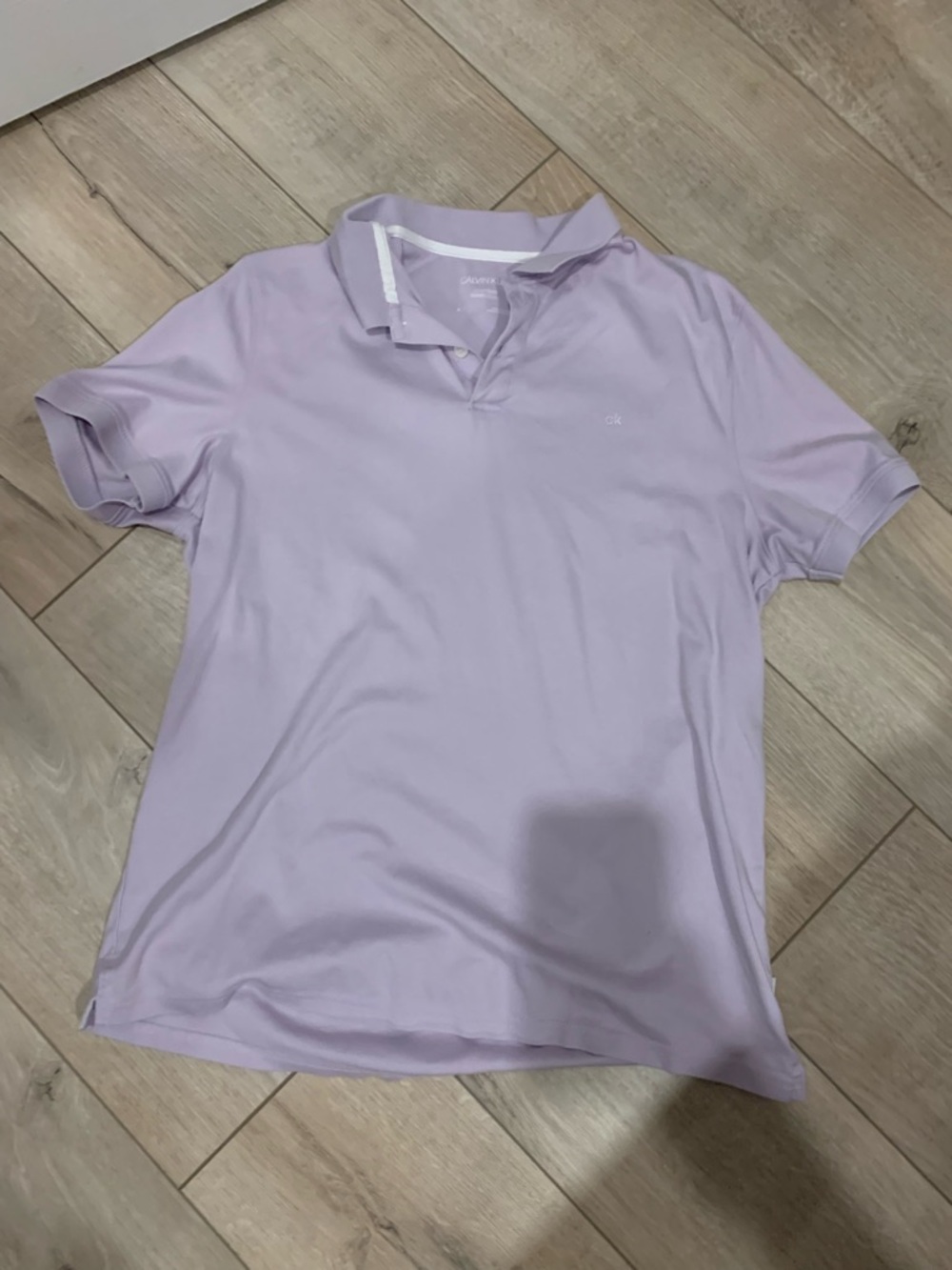 Calvin Klein Men’s Light Lavender Polo